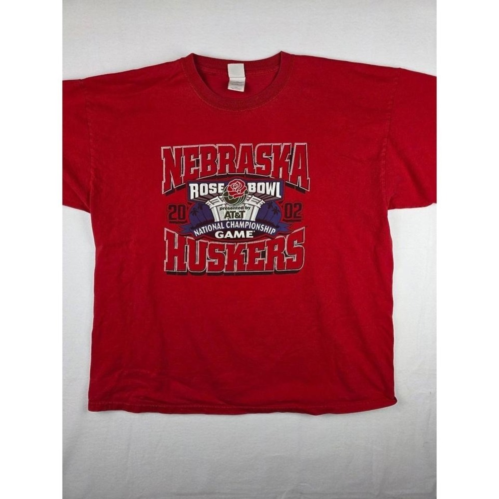 Vintage Nebraska Huskers Rose Bowl‎ 2002 Shirt